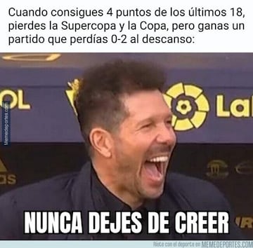 El Madrid, el Barça, Simeone... Los memes más divertidos de la jornada