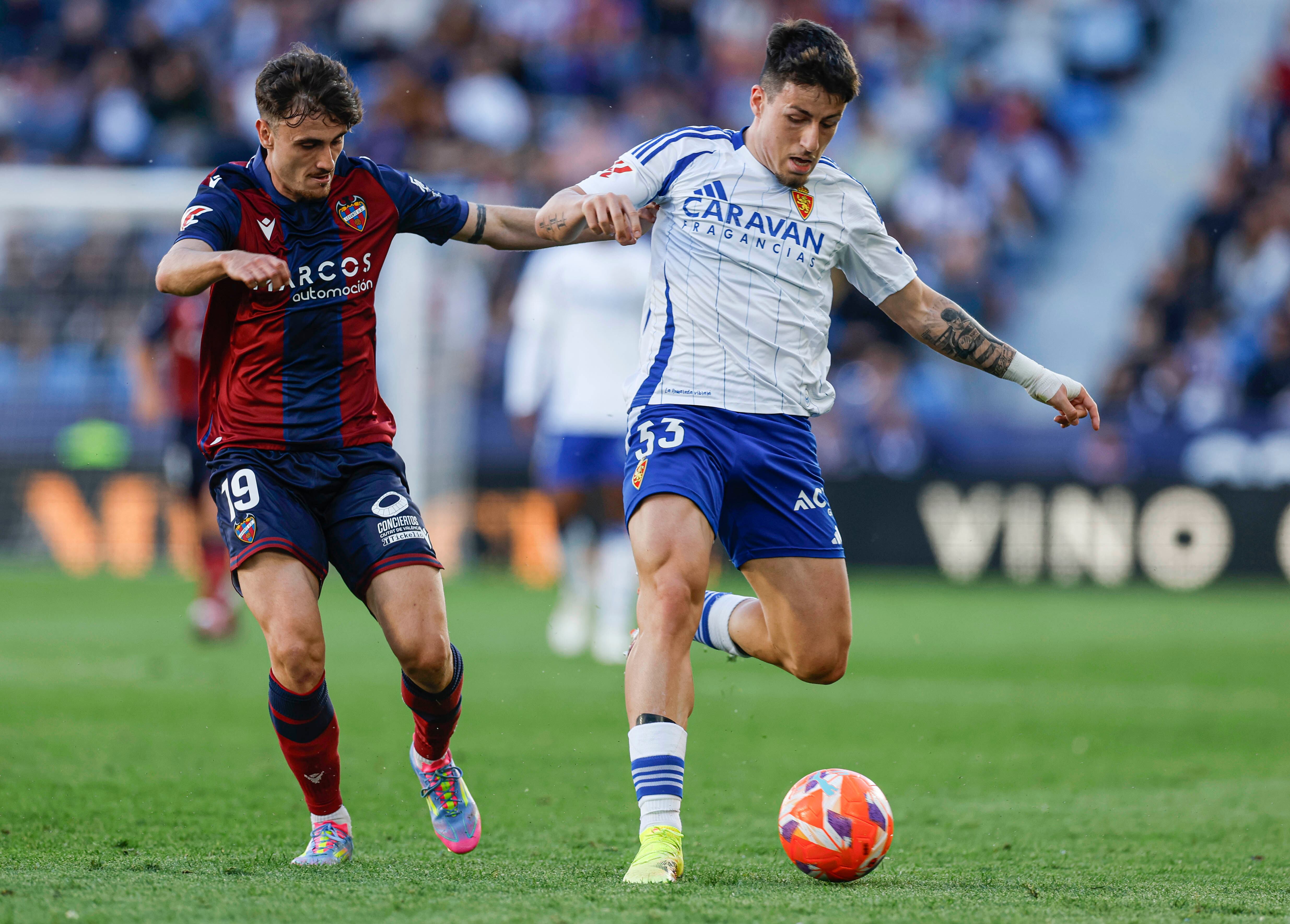 19/04/25 PARTIDO SEGUNDA DIVISION LEVANTE UD - REAL ZARAGOZA   LISO