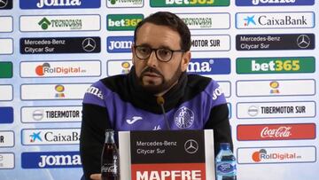 Bordalás: "No hay mala relación con Marcelino"