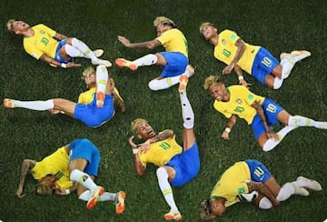 Los mejores memes sobre los clavados de Neymar