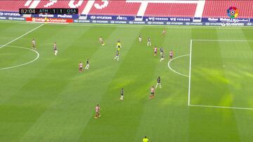 La 'delicatessen' de João en el 1-1 de Lodi que sacó al Atleti del abismo