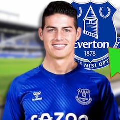 Los detalles del fichaje de James por el Everton: nuevo contrato, repaso a su etapa en Madrid...