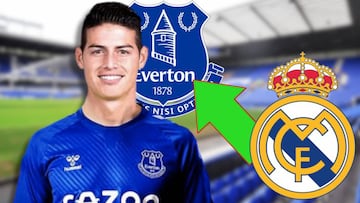 Los detalles del fichaje de James por el Everton: nuevo contrato, repaso a su etapa en Madrid...