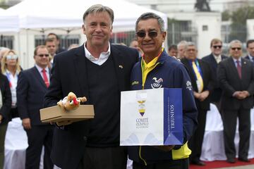 Así fue la Ceremonia de las Banderas en Santiago 2017