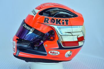 Así son los cascos de los pilotos de la Fórmula 1