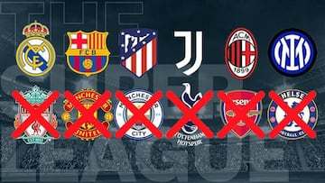 All the latest news, updates and reactions to the European Super League, with all English clubs involved now saying they are pulling out of the venture. 