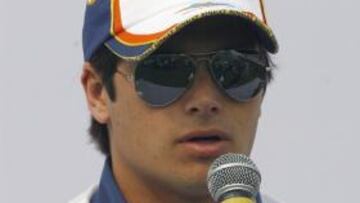 <b>ILUSIÓN.</b> El piloto brasileño asegura que le gustaría el año que viene acabar entre los seis primeros.