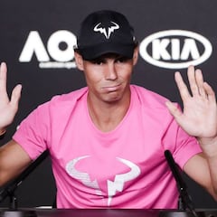 Rafa Nadal sobre su saque: "Hay que intentar dar un paso más"