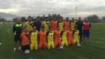 Al Ahli entren&oacute; en La Cisterna