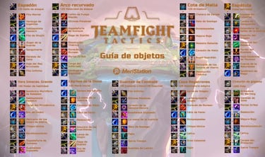 TFT: guía de todos los objetos y combinaciones del set 4.5; Destinos II