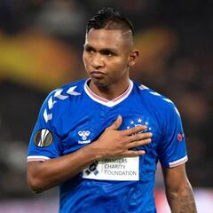 Alfredo Morelos, por su primer título en un derbi con deudas