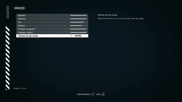 starfield como cambiar idioma voces ingles español
