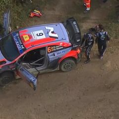 Un vuelco deja a Sordo sin triplete en Cerdeña