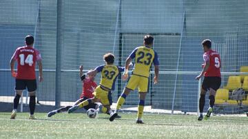 La UD Montijo derrotó a la AD Alcorcón B (0-2) el partido disputado en el Anexo Santo Domingo.