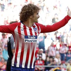 El Atlético, segundo clasificado a pesar de no tener goleador