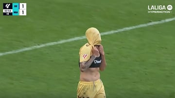 Tuvo que pedir perdón a sus compañeros: de no creer el gol en propia del Málaga en el 93′