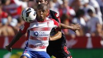 <b>ESPERANZA. </b>Brahimi será titular en la visita del Granada al Camp Nou tras convencer a Anquela.
