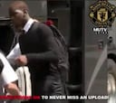 La cara del enfado de Pogba y su actitud sabiendo que lo grababan