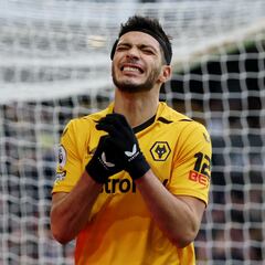 La sequía de Raúl Jiménez sin anotar un gol en la Premier League