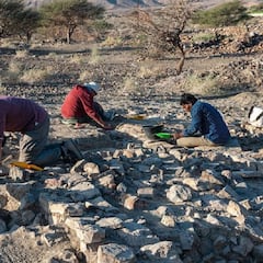 Hallan un juego de mesa de piedra de hace 4.000 años
