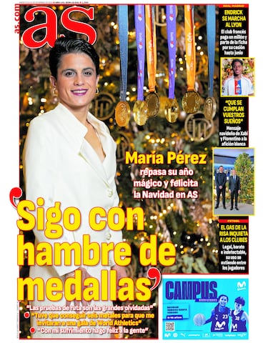 Las portadas de AS de diciembre