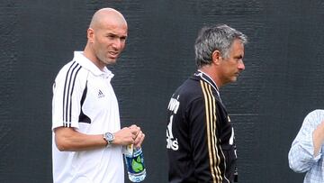 Zidane y Mou: dos formas de llevar el Madrid, frente a frente