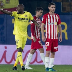 El Villarreal destroza al Almería con cuatro goles de Ekambi