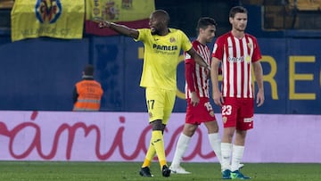 El Villarreal destroza al Almería con cuatro goles de Ekambi