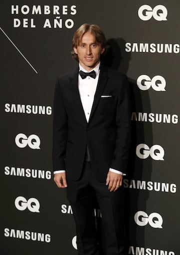 Luka Modric, jugador del Real Madrid, premio GQ mejor deportista del año.