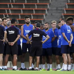 Primera terapia de grupo de Valverde con especial cariño hacia Malcom
