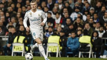 Kroos: al menos 15 días de baja por un esguince de rodilla