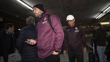 21/01/20 VIAJE MALETA AUTOBUS AUTOCAR
DESPLAZAMIENTO DEL VILLARREAL EN AVE POR EL TEMPORAL
IBORRA Y BACCA