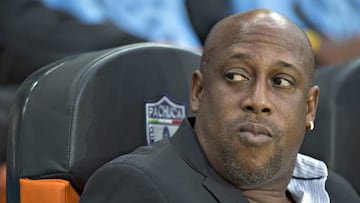 Hernán Medford en su paso como entrenador México.
