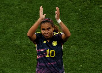 Colombia y Jamaica se enfrentaron por los octavos de final del Mundial Femenino de Australia - Nueva Zelanda 2023 en el AAMI Park de Melbourne.