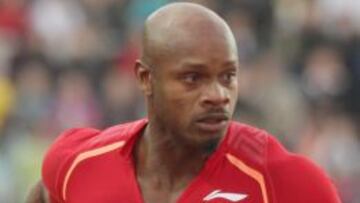 El atleta Asafa Powell.