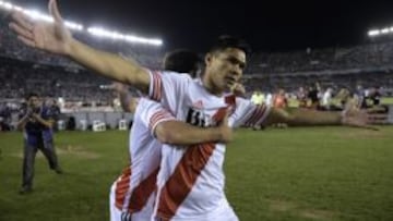 Teo Gutiérrez ha marcado 28 goles con la camiseta de River Plate