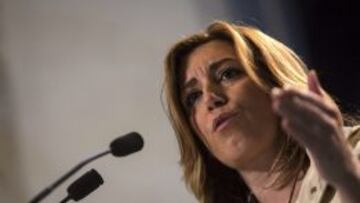 Susana D&iacute;az, presidenta de la Junta de Andaluc&iacute;a.