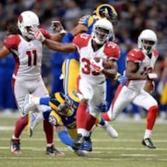 Los Arizona Cardinals no tienen piedad de los Saint Louis Rams
