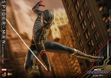 La figura Hot Toys de Spider-Man: No Way Home descubre los nuevos poderes de Peter Parker