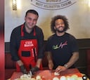 Marcelo visitó a un famoso chef en Dubái y la sorpresa final arrasa en Instagram