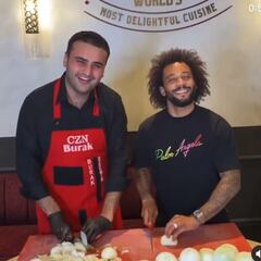 Marcelo visita a un famoso chef en Dubái y la sorpresa final arrasa en Instagram