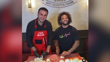 Marcelo visita a un famoso chef en Dubái y la sorpresa final arrasa en Instagram