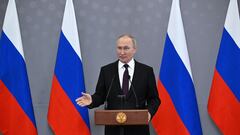 El presidente de Rusia, Vladímir Putin. Photo: -/Kremlin/dpa -