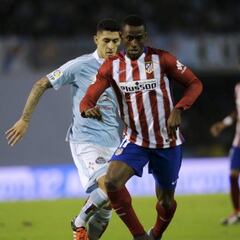 Celta-Atlético en imágenes