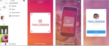 Instagram y sus nuevas tarjetas de identificación.