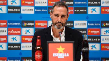 Vicente Moreno, entrenador del Espanyol.