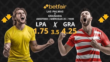 Las Palmas vs. Granada: horario, TV, pronósticos y estadísticas