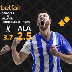 Girona vs. Deportivo Alavés: horario, dónde ver y pronósticos