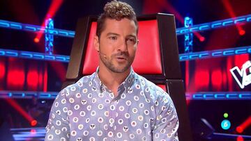 David Bisbal en el estreno de La Voz Kids en Telecinco