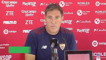Berizzo sobre las bajas: "Mi trabajo consiste en buscar soluciones"